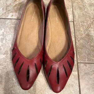 Burgundy yuko imanishi+ shoes, size 40